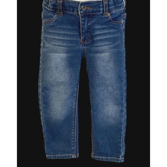 DKNY Boys Blue Skinny Jeans Size 4 with Pockets - Picture 4 of 11